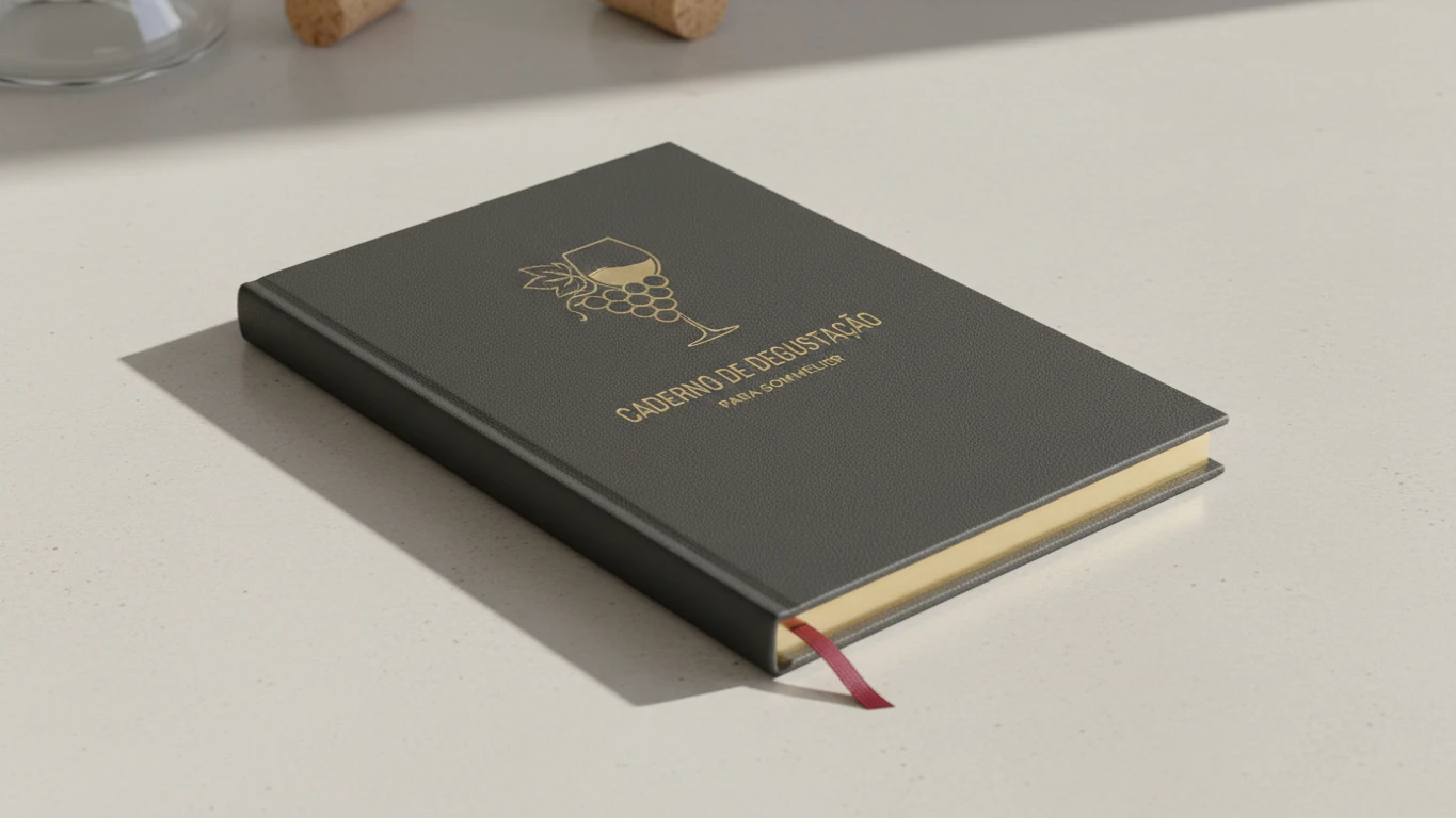 Caderno de Degustação para Sommelier