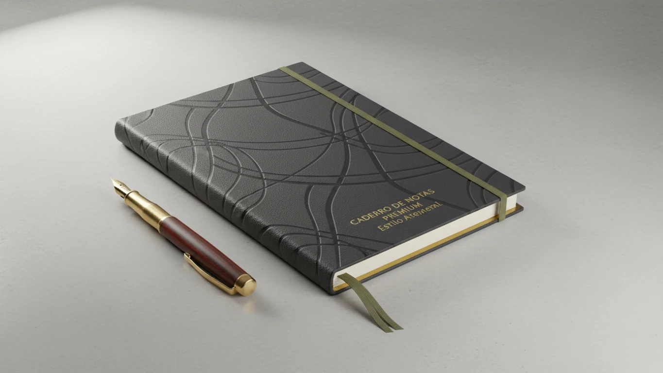 Caderno de Notas Premium Estilo Atemporal