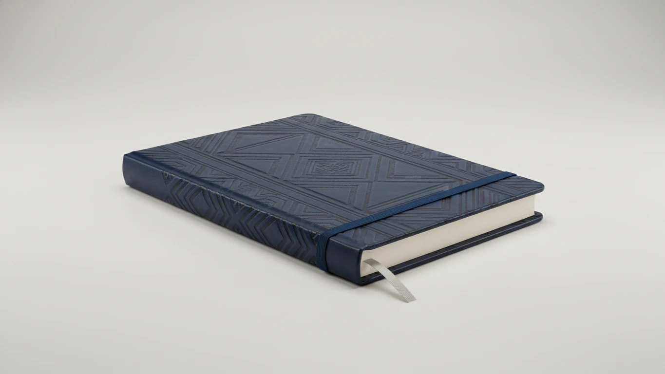 Caderno de Notas Premium com Capa em Relevo