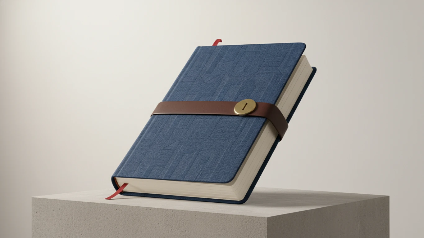 Caderno de Notas Premium de Capa Dura
