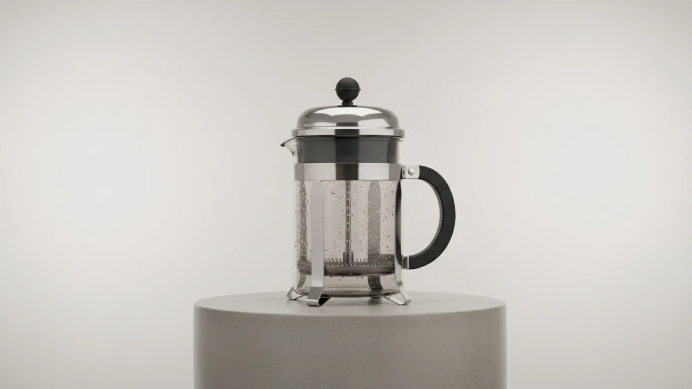 Cafeteira Prensa Francesa de Policarbonato