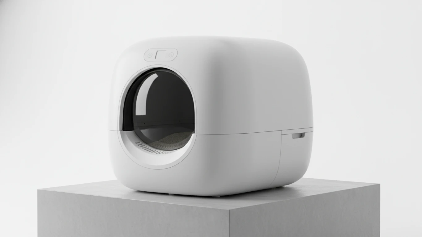 Caixa de Areia Inteligente Autolimpante