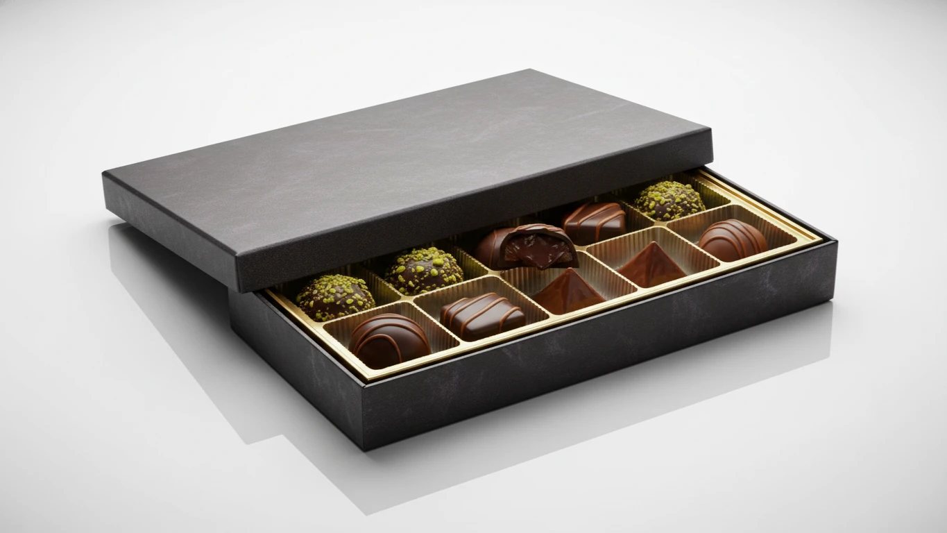 Caixa de Bombons Gourmet Recheados