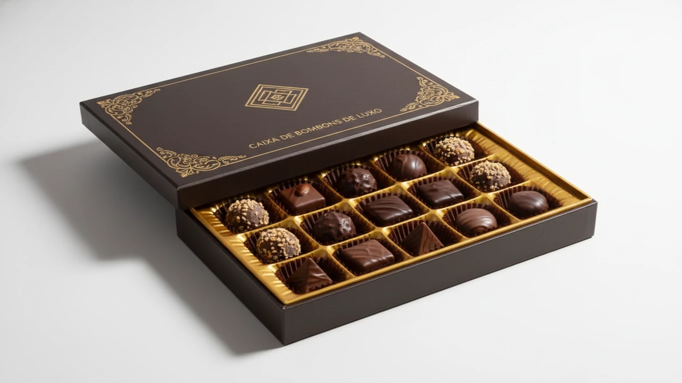 Caixa de Bombons de Luxo