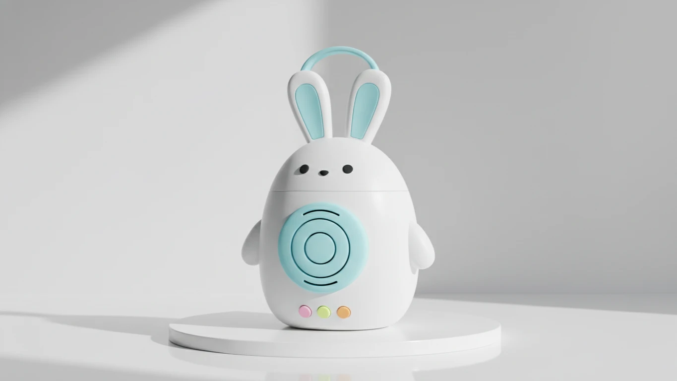 Caixa de Som Portátil Infantil Rabbit