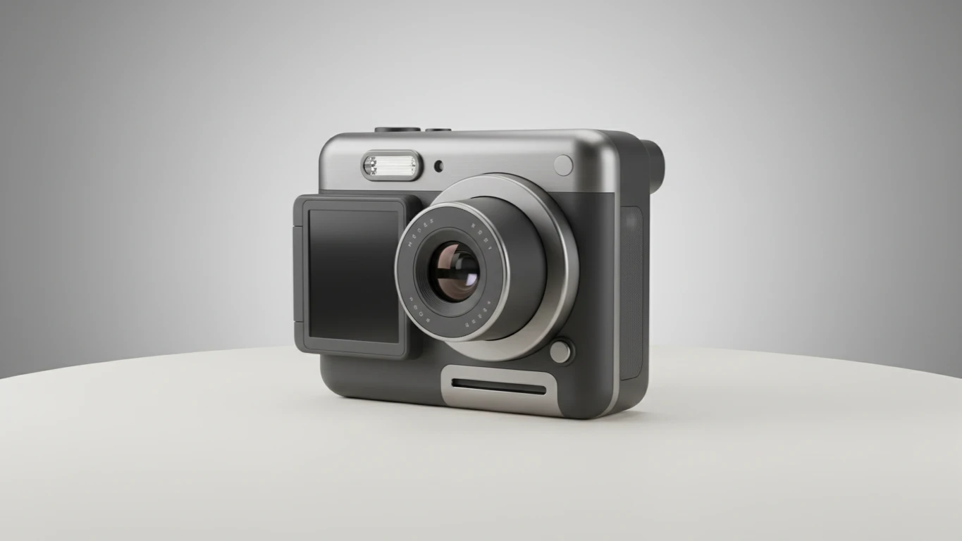 Câmera Fotográfica Instantânea Moderna