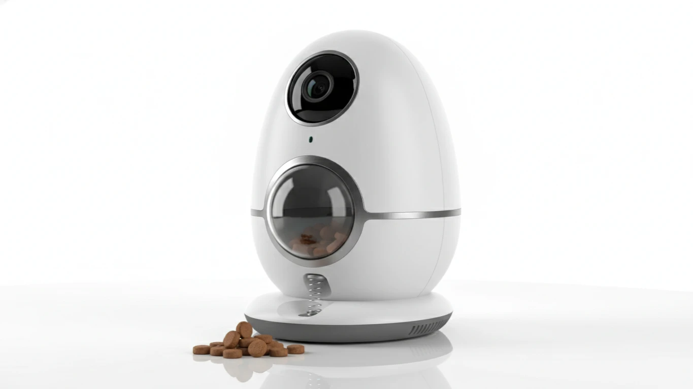 Câmera Pet Inteligente com Lançador