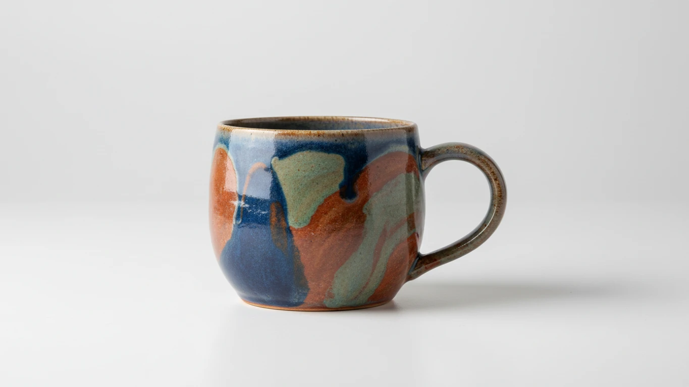 Caneca Cerâmica de Design Artístico