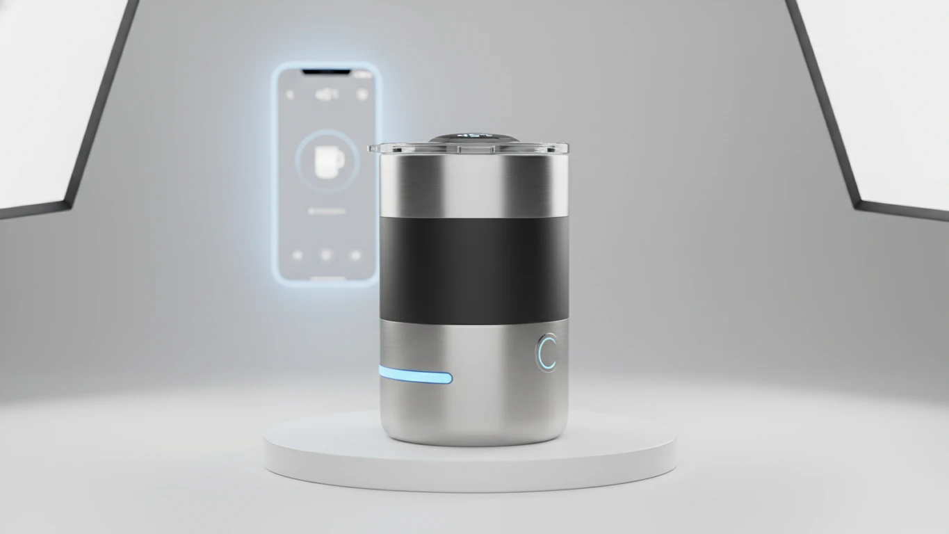 Caneca Inteligente com Controle por Aplicativo