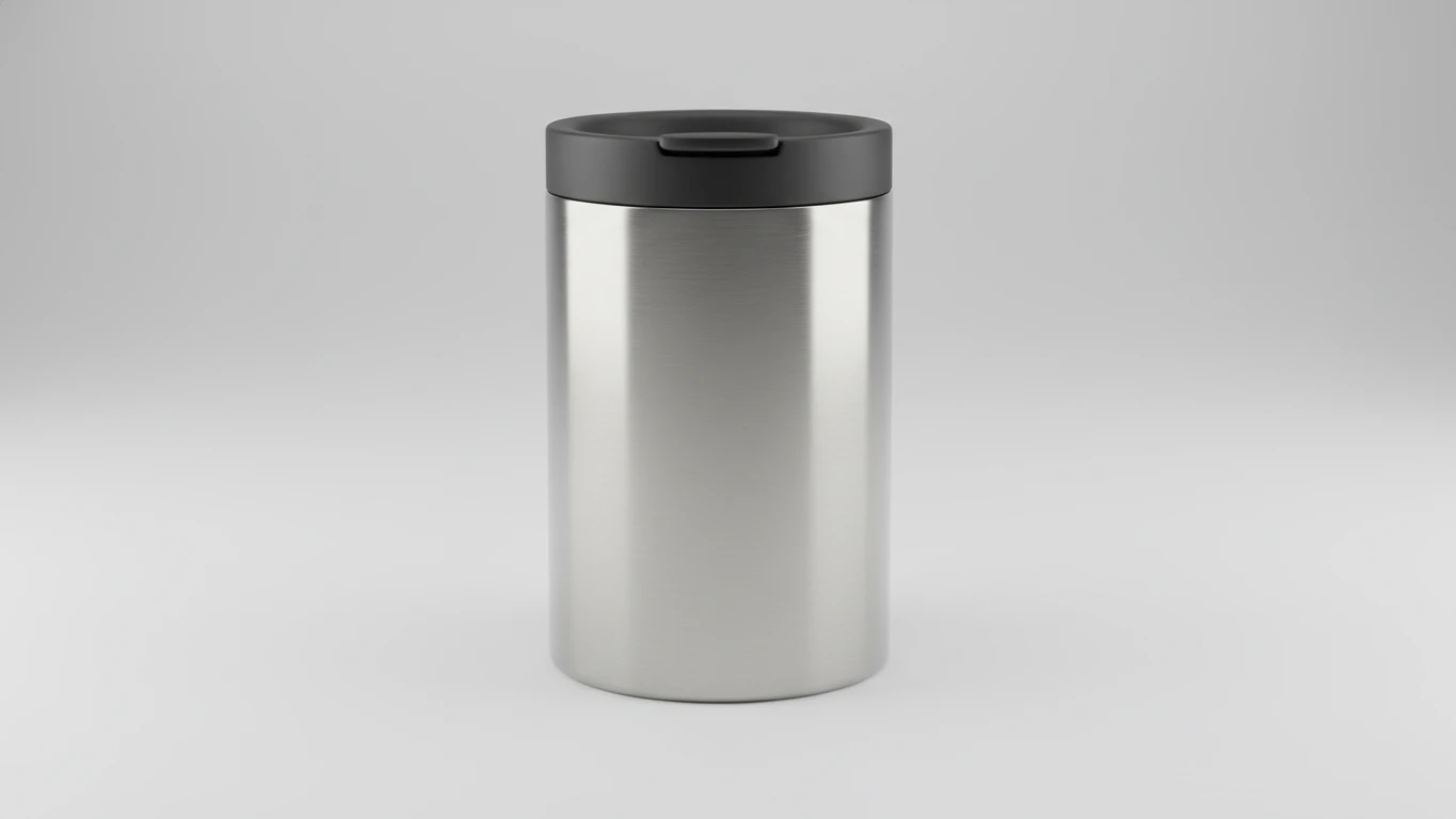 Caneca Térmica Minimalista em Aço