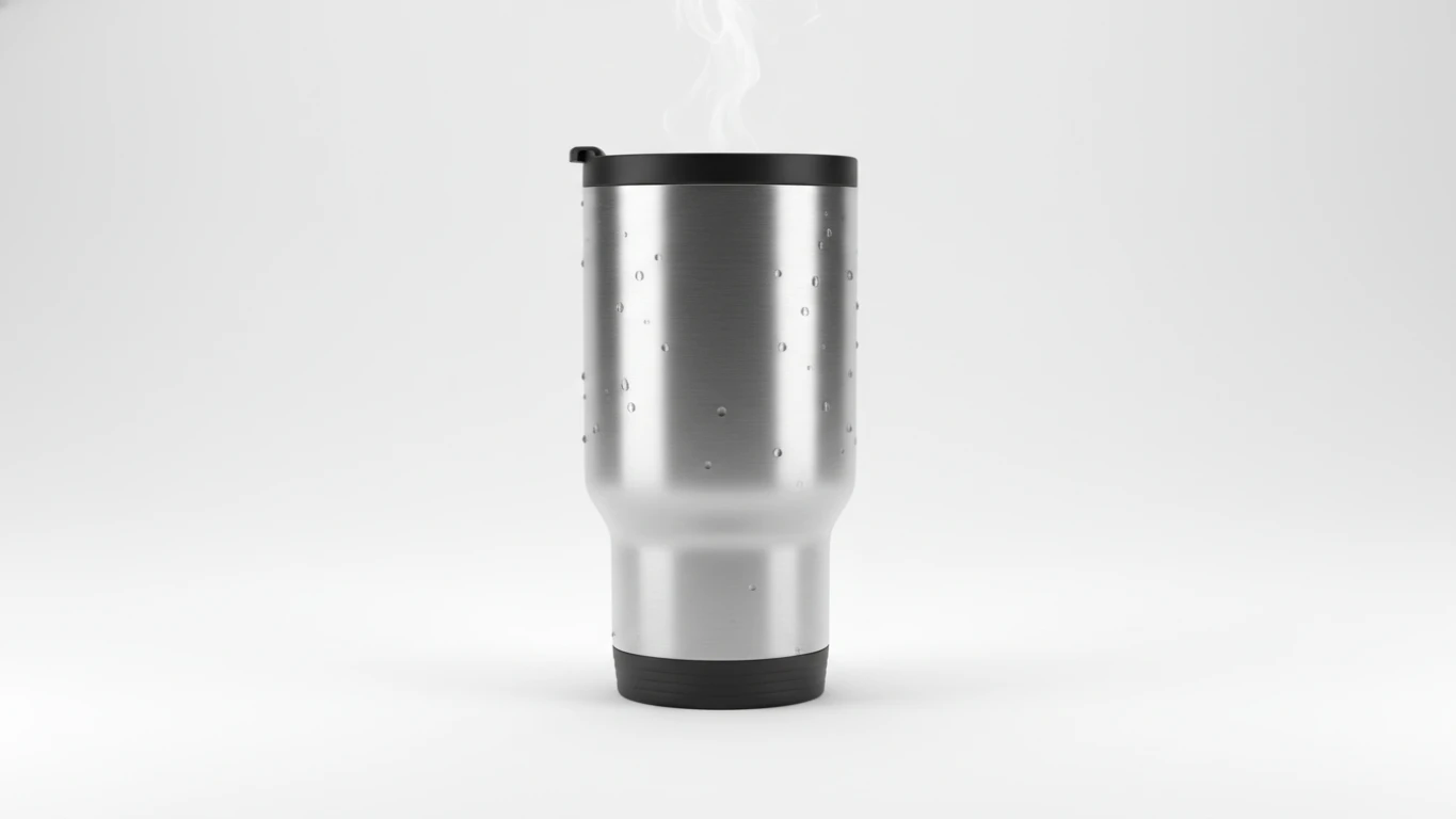 Caneca Térmica de Aço Inox Premium