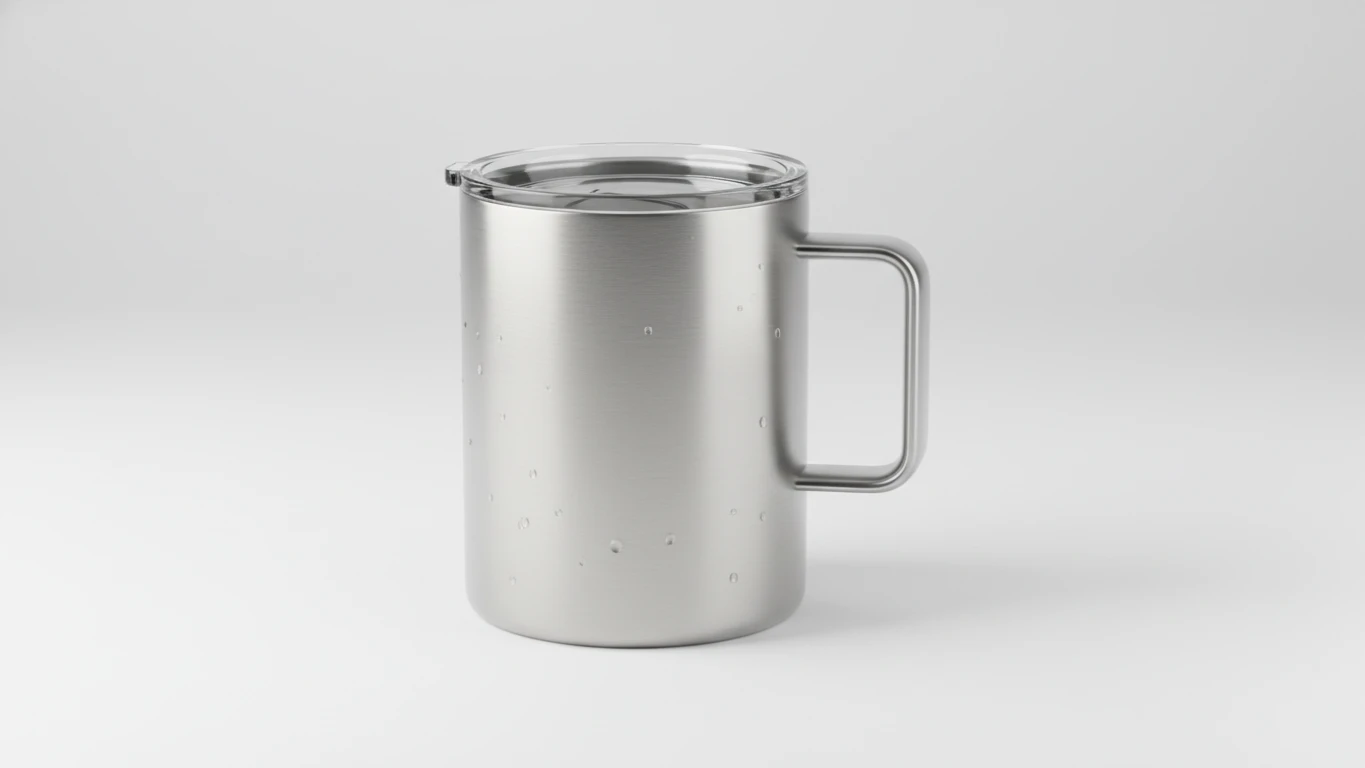 Caneca Térmica de Aço Inoxidável