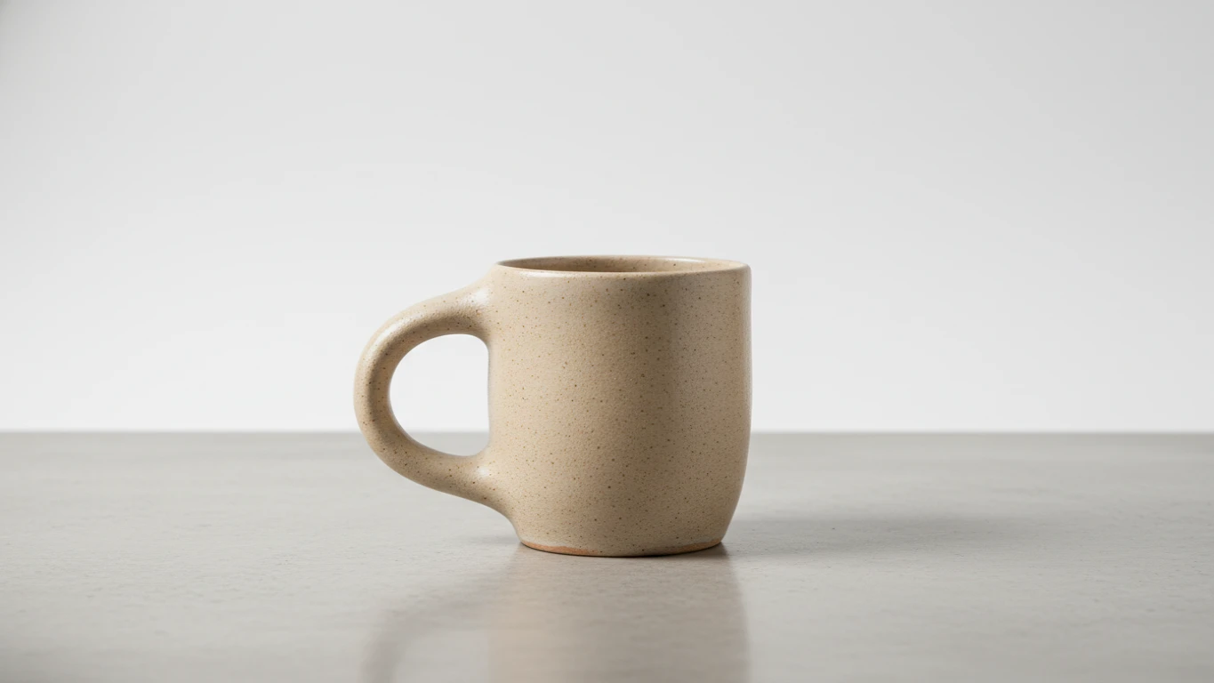 Caneca de Cerâmica com Agarra