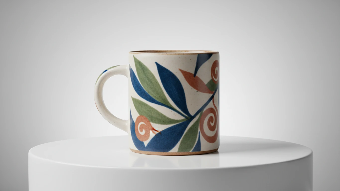 Caneca de Cerâmica com Arte Exclusiva