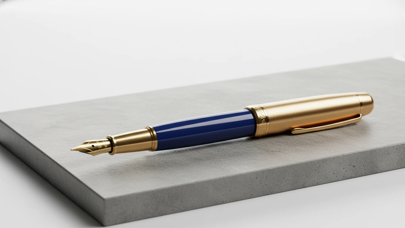 Caneta de Luxo com Escrita Macia