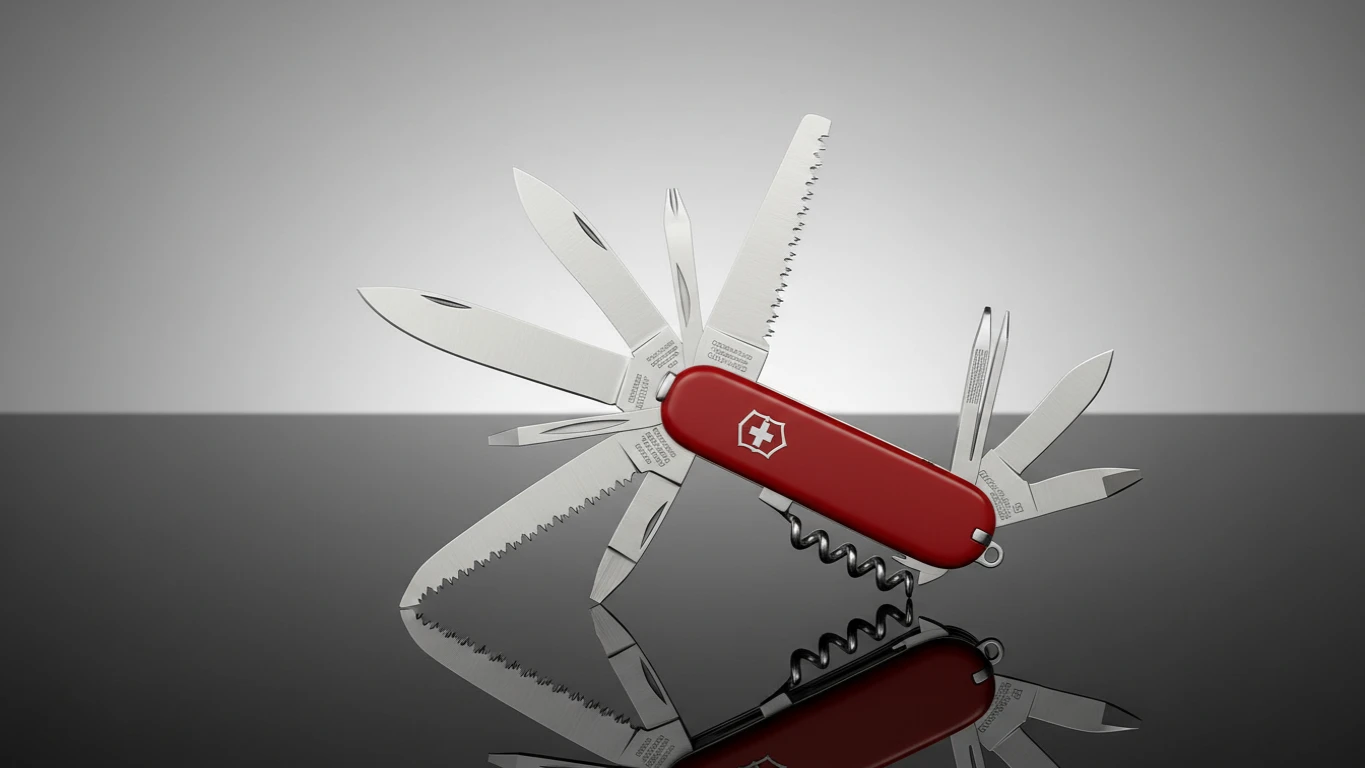 Canivete Suíço com Múltiplas Funções