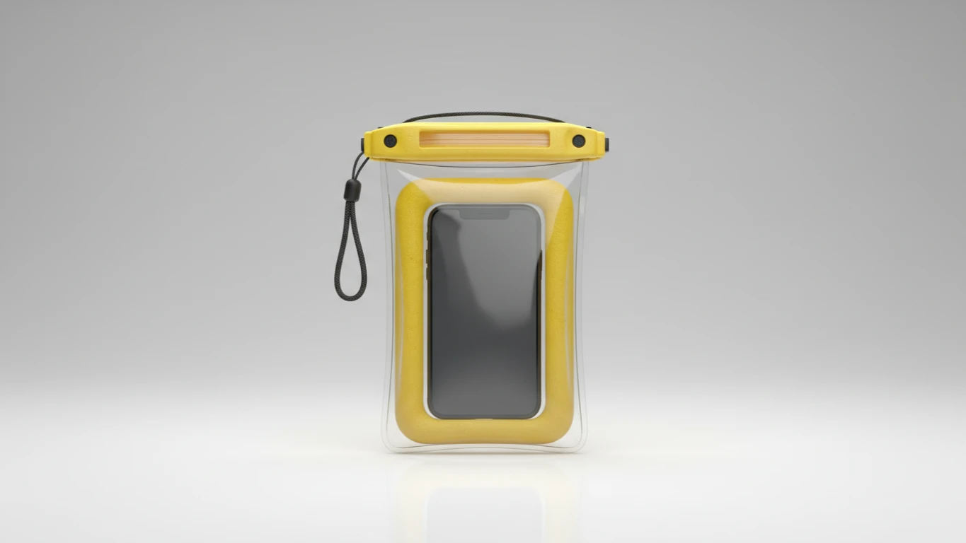 Capa Impermeável para Smartphone com Flutuador