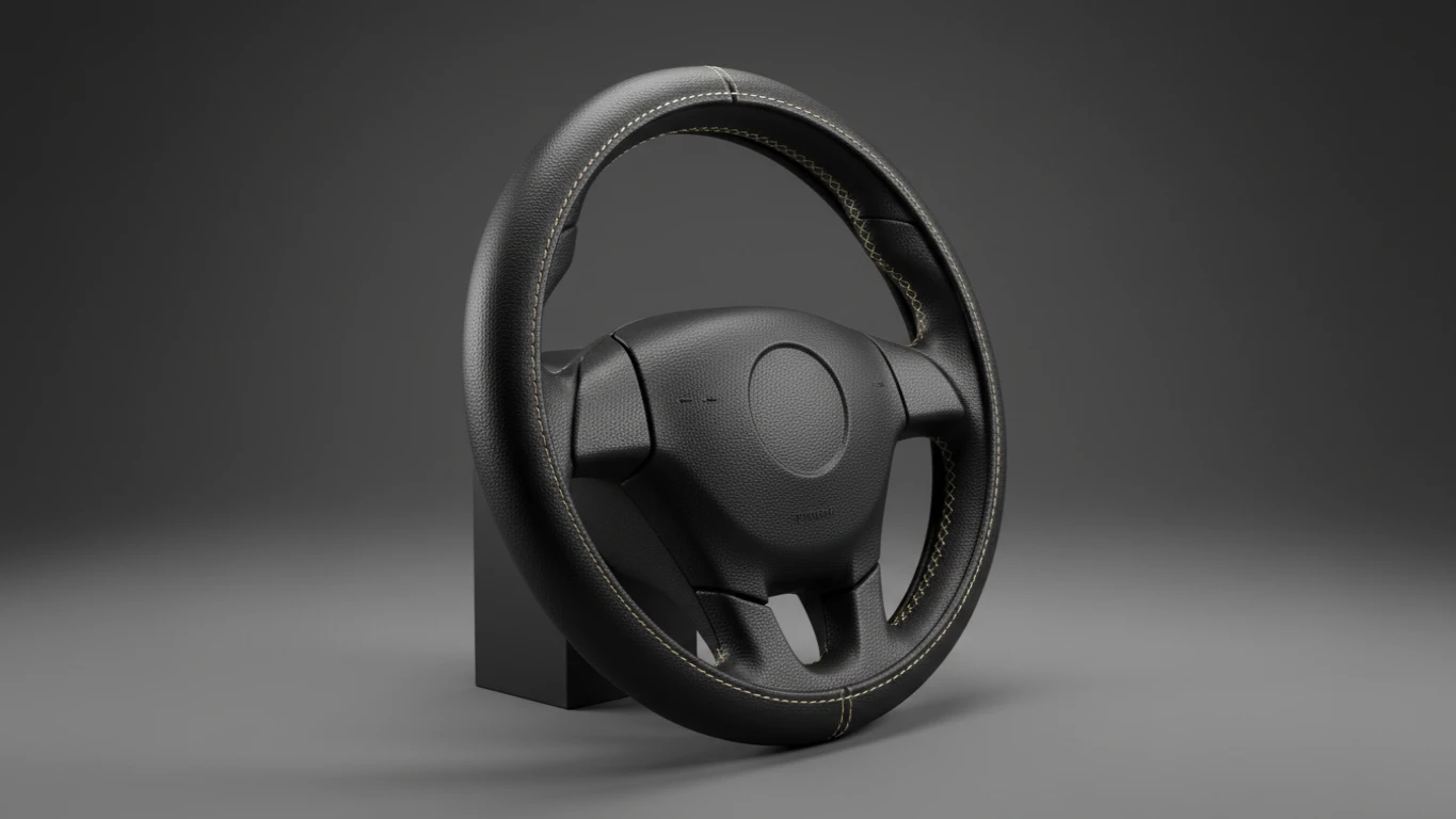 Capa de Volante em Couro Premium