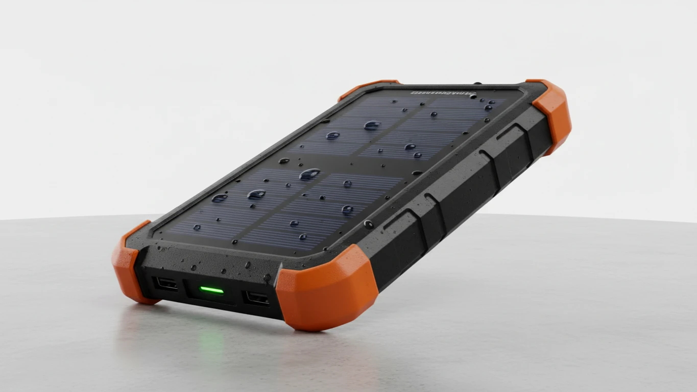 Carregador Solar Portátil e Resistente