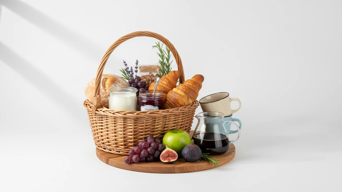 Cesta Gourmet de Café da Manhã Temática