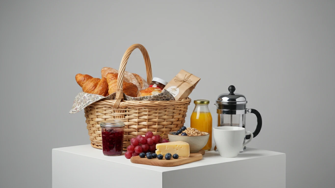 Cesta de Café da Manhã Premium
