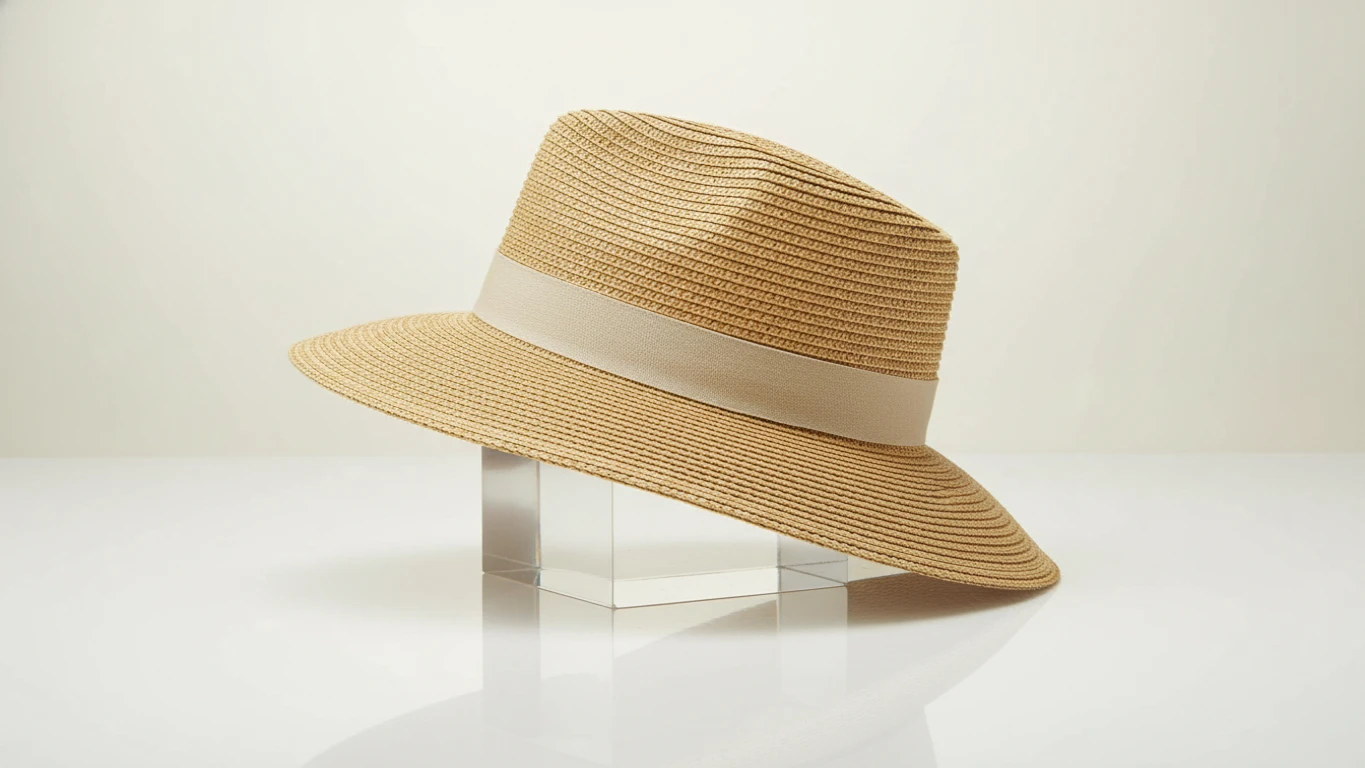 Chapéu de Palha Premium com Proteção UV