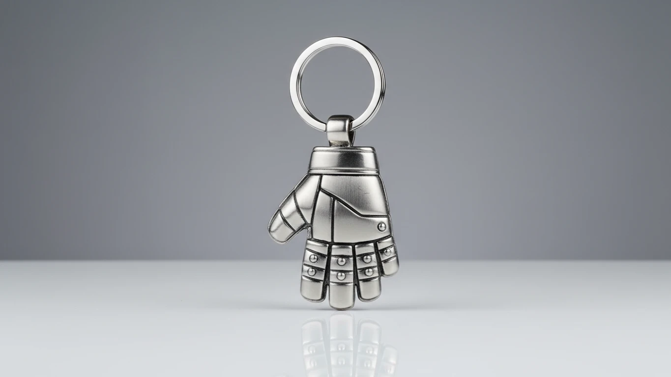 Chaveiro de Metal Luva de Goleiro