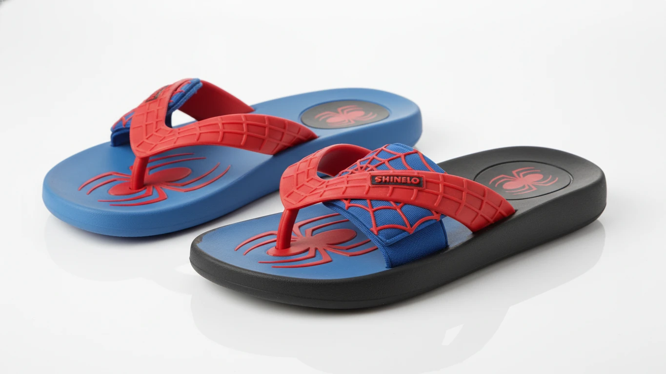 Chinelo e Sandália do Homem-Aranha