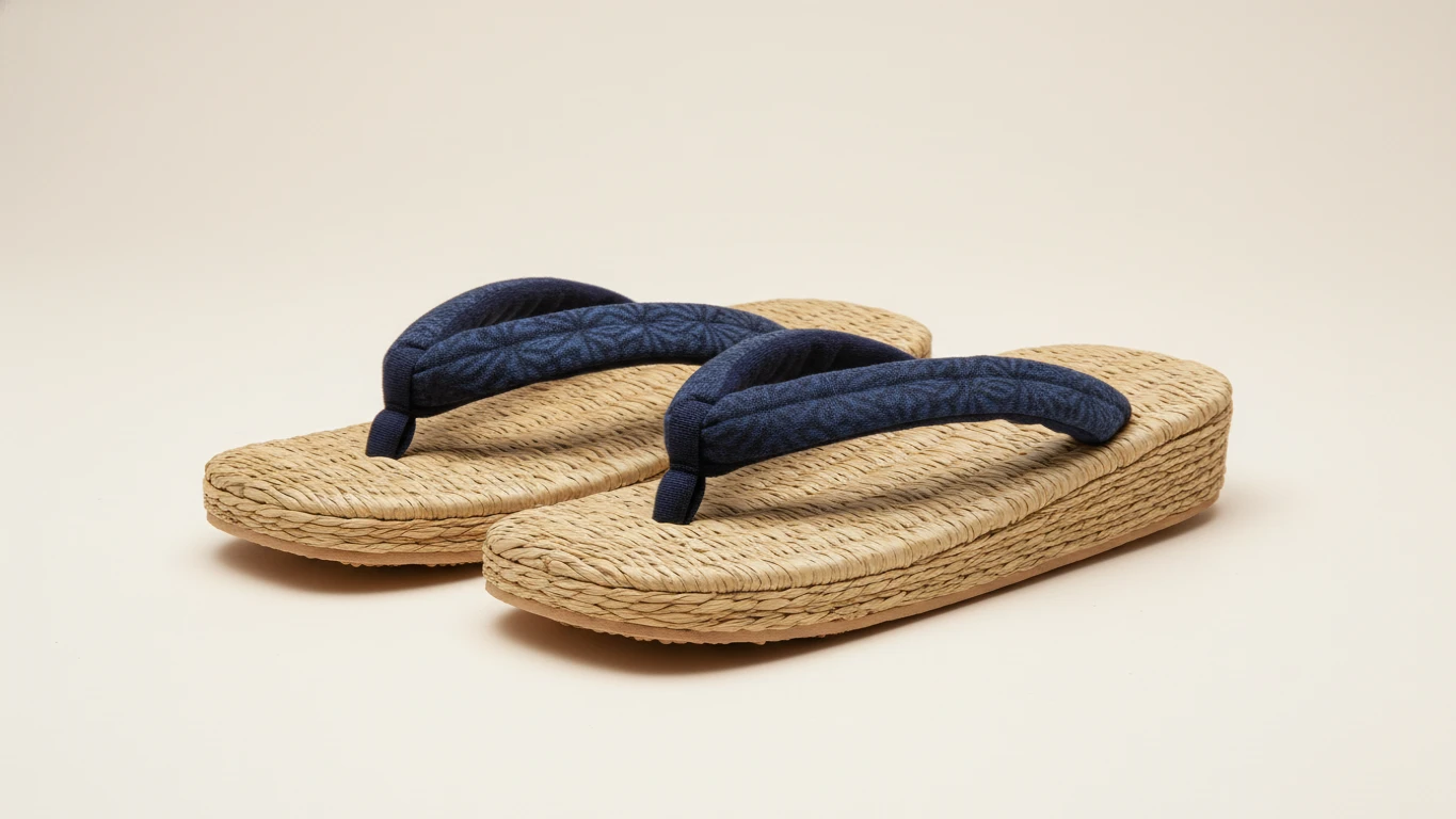 Chinelos de Estilo Tradicional Japonês