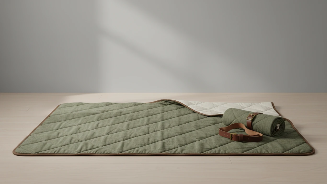 Cobertor Matelassê para Piquenique e Solo