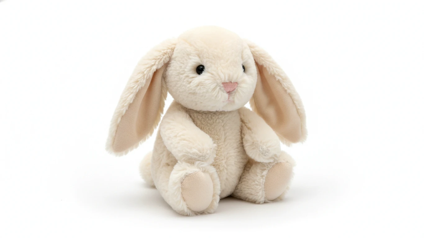 Coelho de Pelúcia Antialérgico Premium