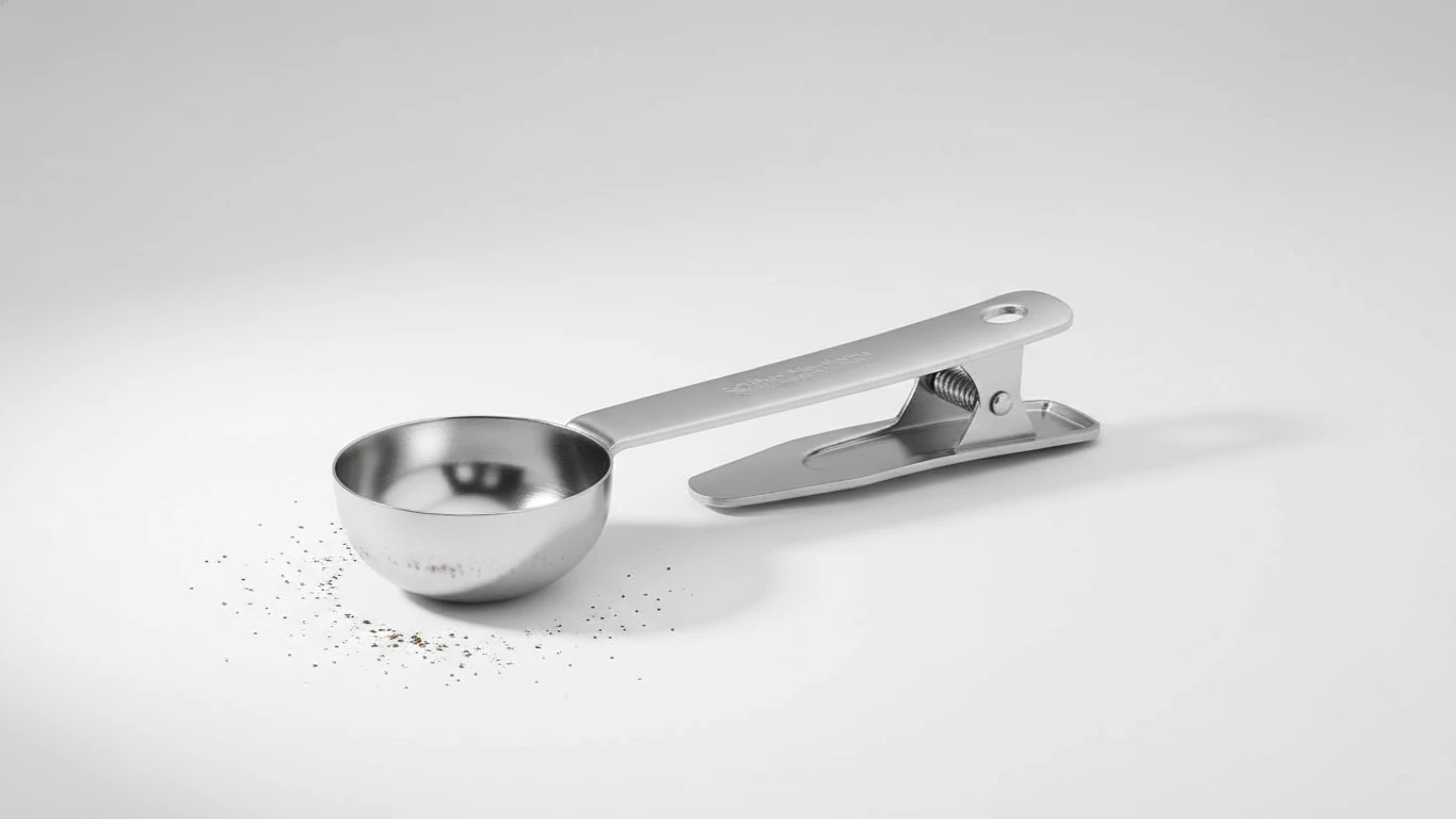 Colher Medidora com Clip de Vedação