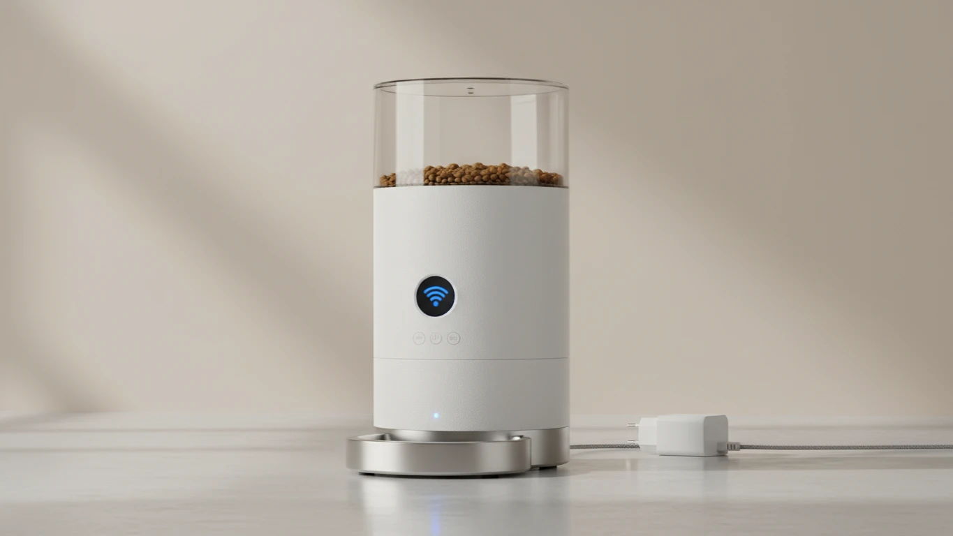 Comedouro Automático com Conexão Wi-Fi