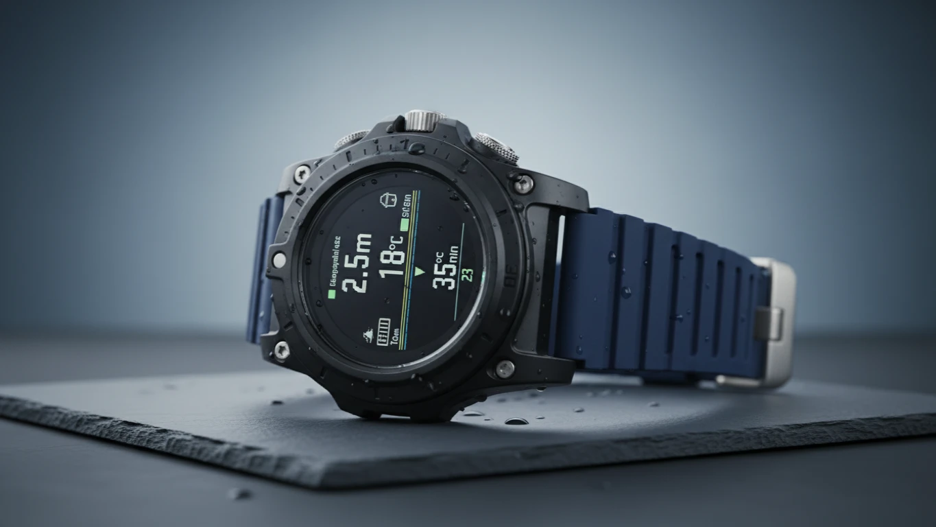 Computador de Mergulho de Pulso