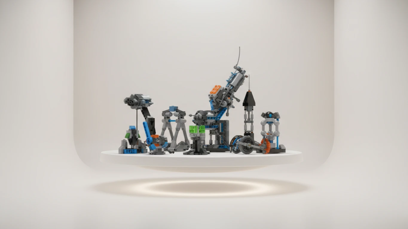 Conjunto LEGO de Decoração Tecnológica
