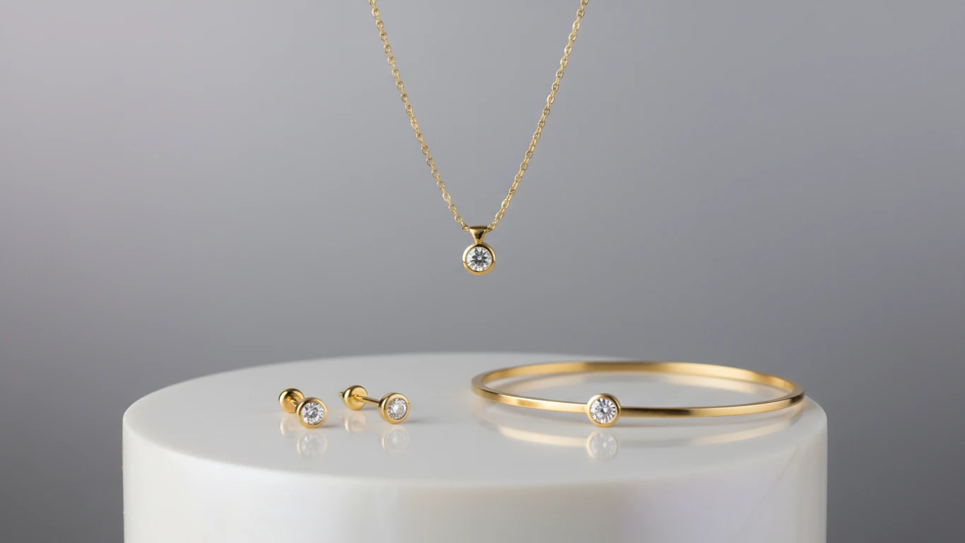 Conjunto de Joias Minimalistas