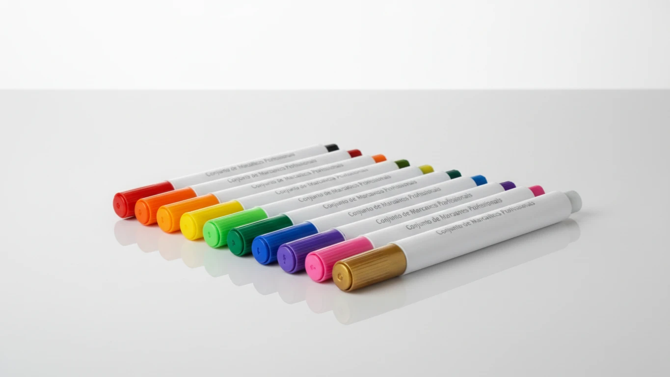 Conjunto de Marcadores Acrílicos Profissionais