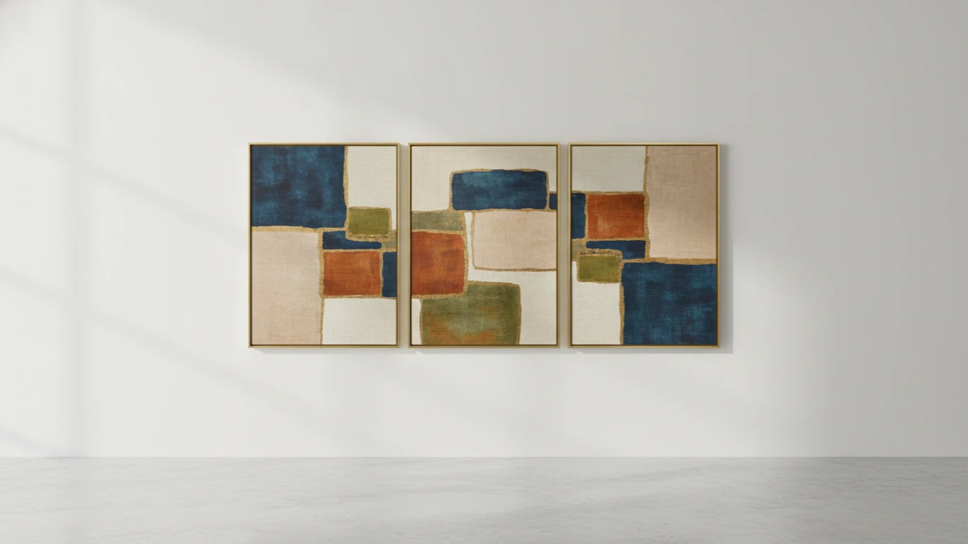 Conjunto de Telas em Painel