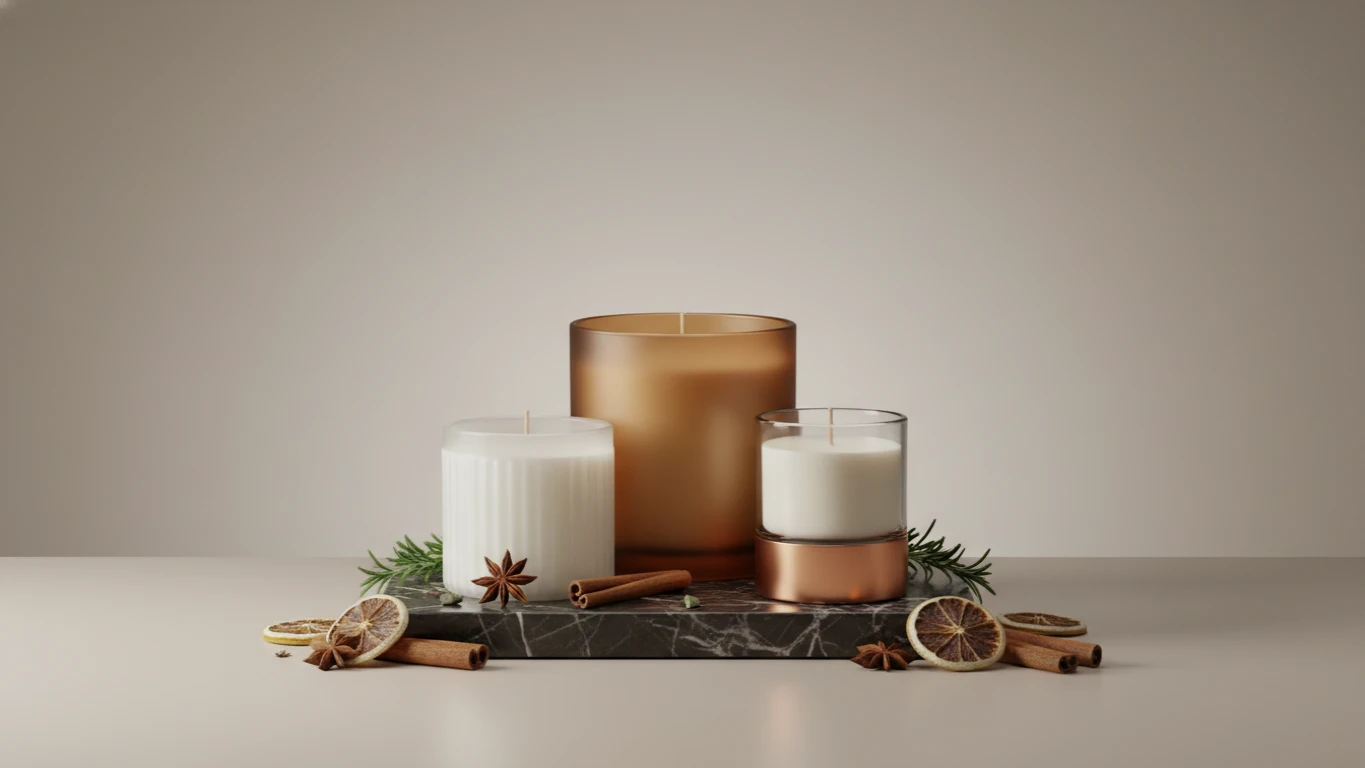 Conjunto de Velas Perfumadas de Edição Limitada