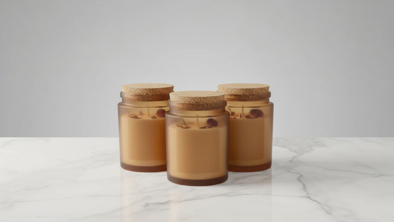 Conjunto de Velas de Soja Aromáticas