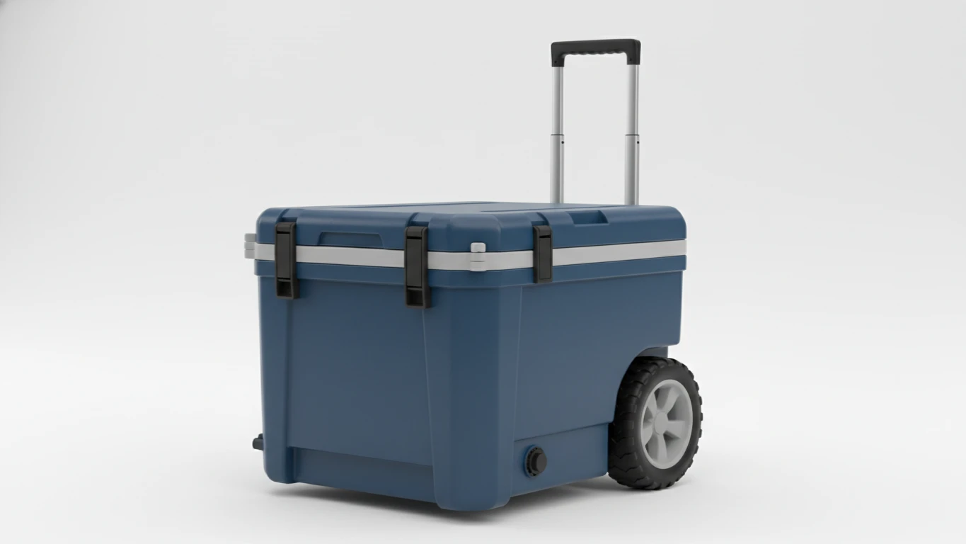 Cooler Térmico Rígido com Rodinhas