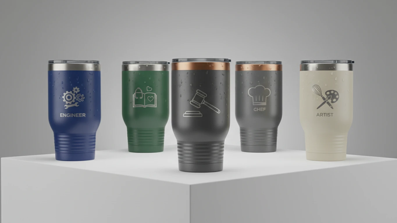 Copo Térmico Personalizado Profissões
