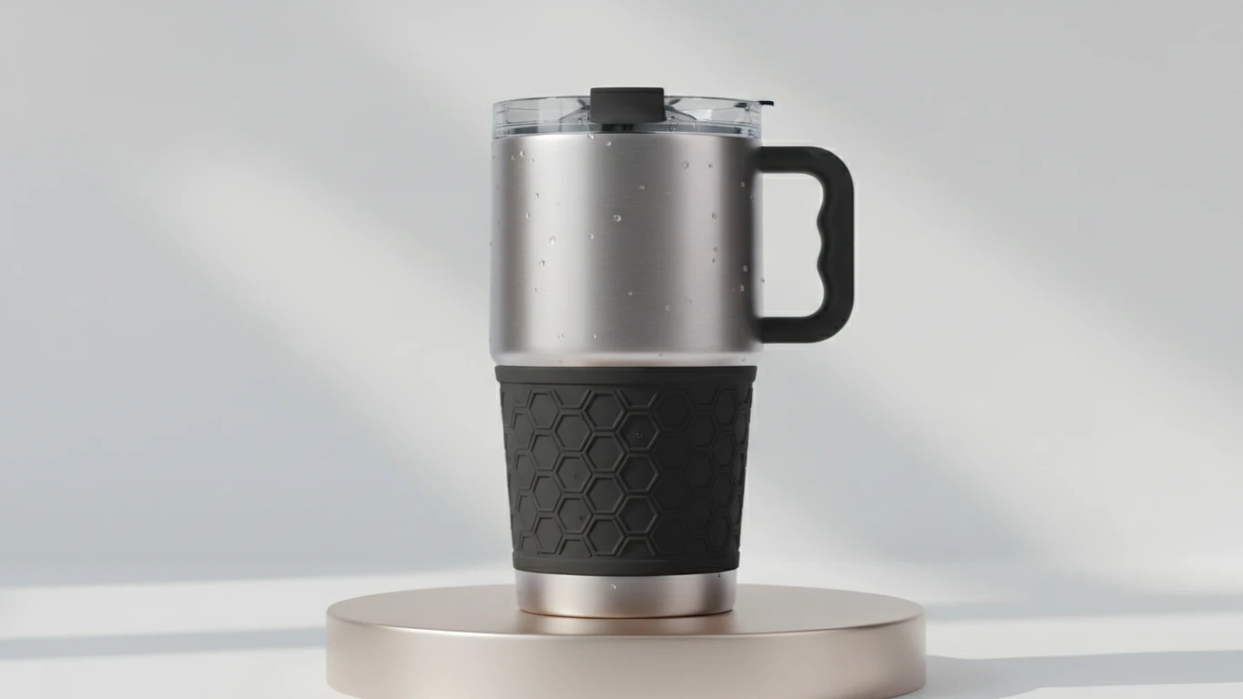 Copo Térmico Personalizável com Tampa