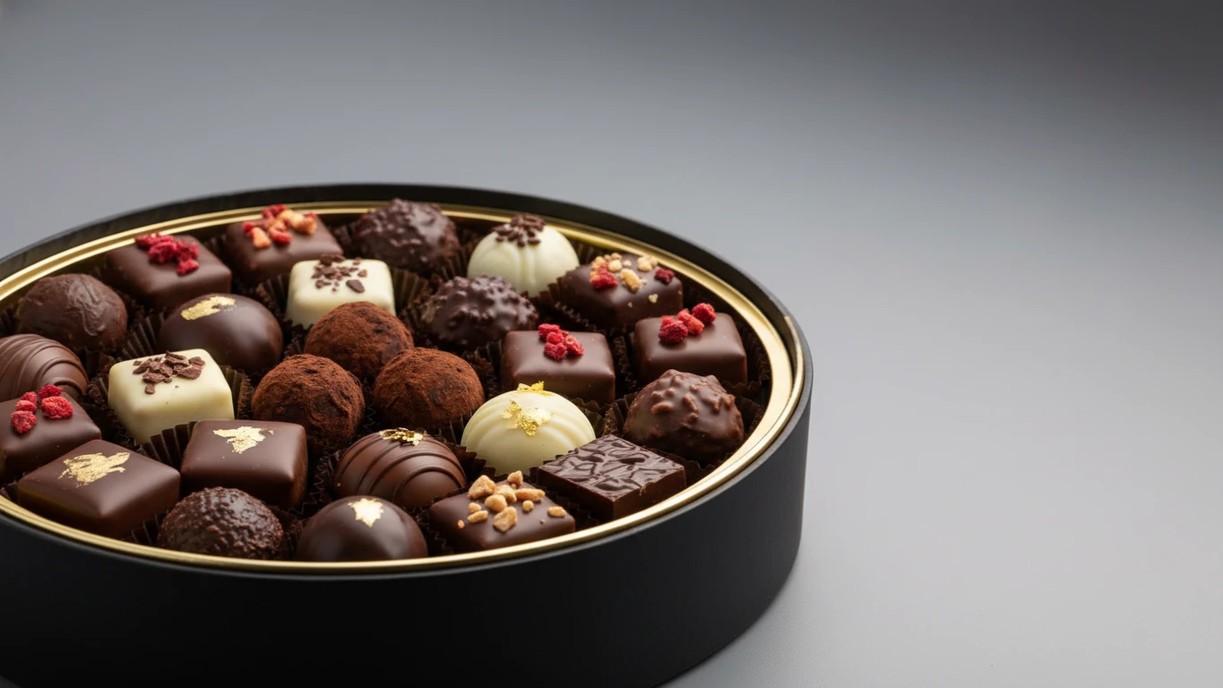 Coquetel de Chocolates Artesanais de Origem