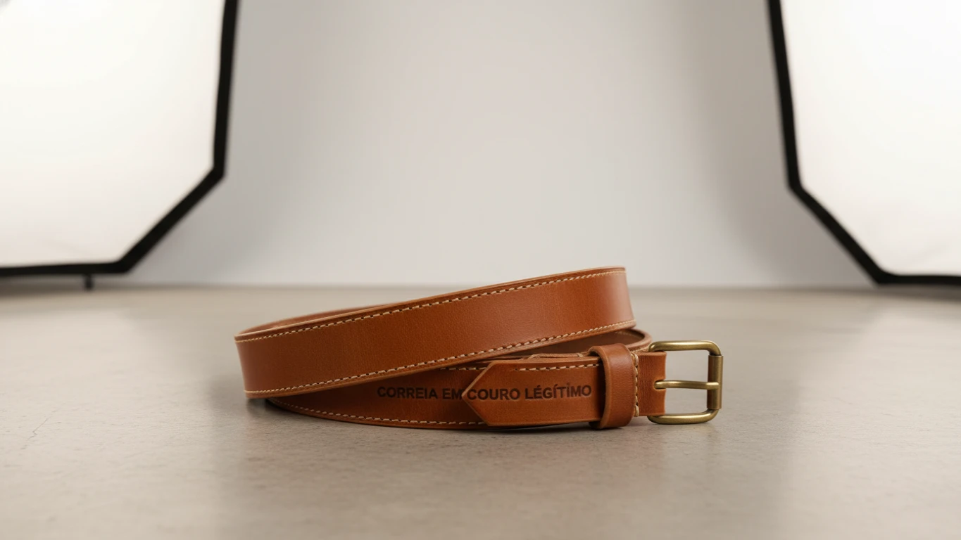 Correia em Couro Legítimo