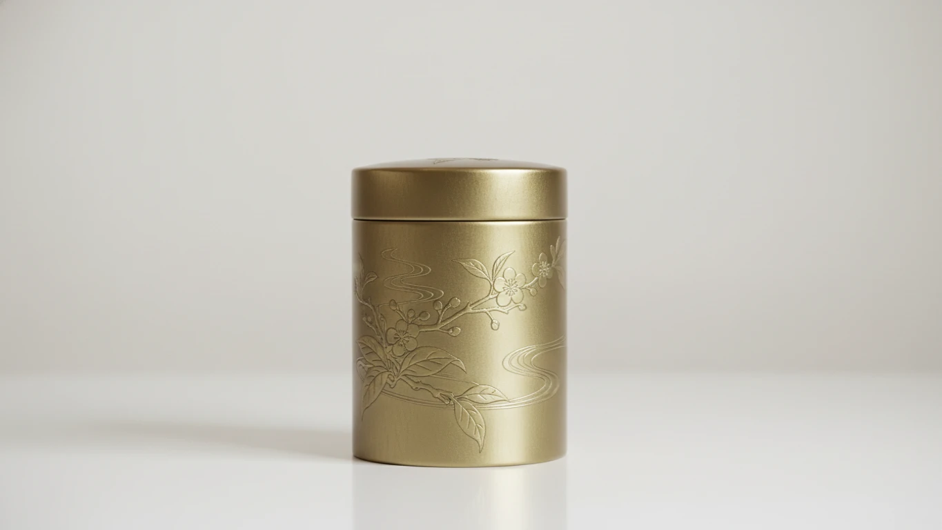Curadoria de Chás de Origem em Lata Decorativa