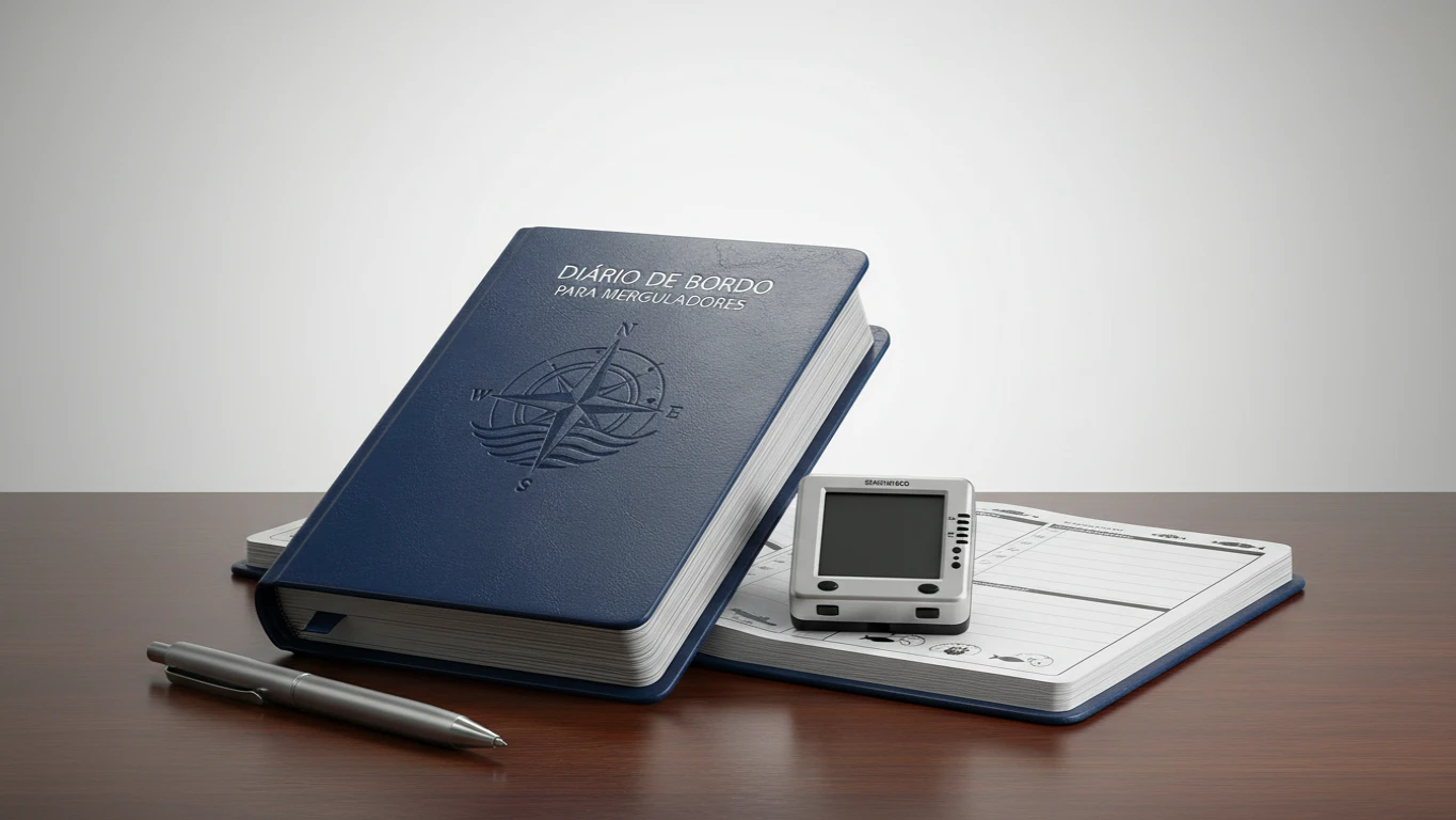 Diário de Bordo para Mergulhadores