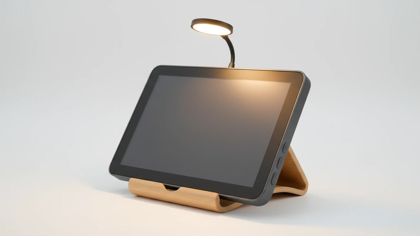 Dispositivo de Leitura Digital com Luz Ajustável