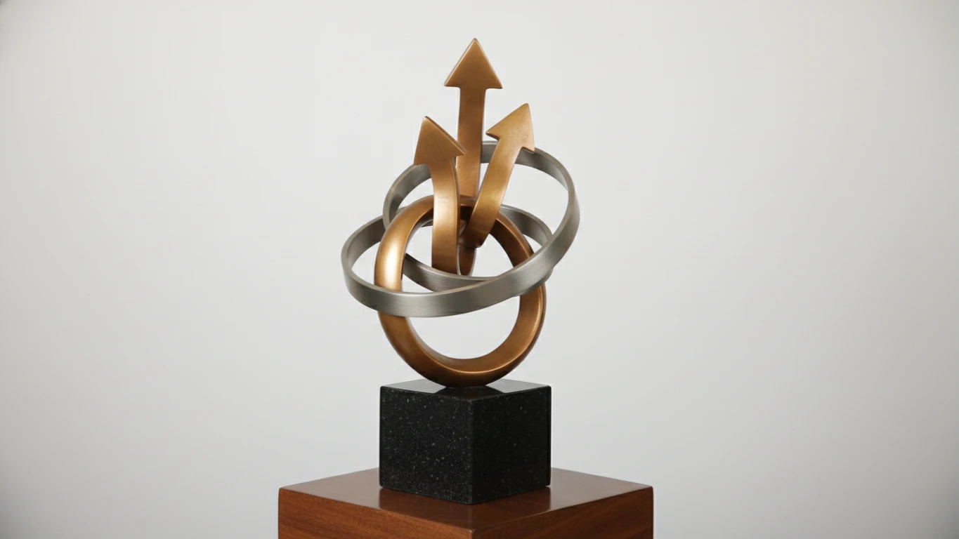 Escultura de Mesa Motivacional