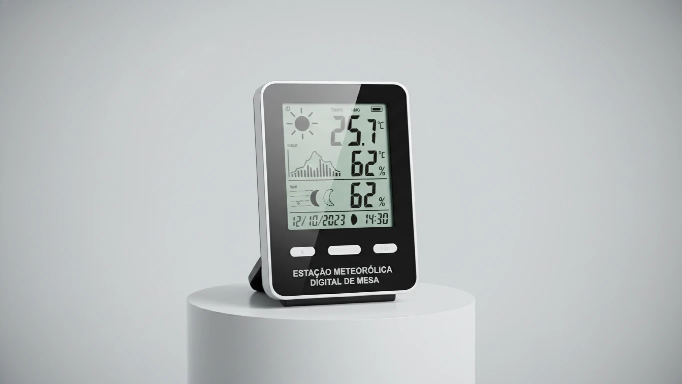 Estação Meteorológica Digital de Mesa
